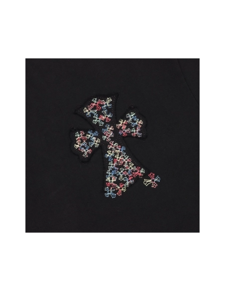 Chrome Hearts Colorful Cross Patch Embroidery Short Sleeve 168