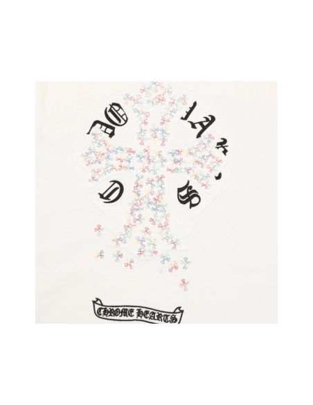 Chrome Hearts Colorful Cross Patch Embroidery Short Sleeve 169
