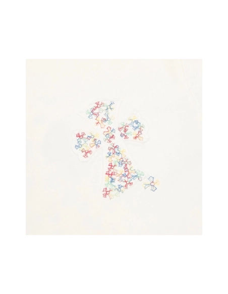 Chrome Hearts Colorful Cross Patch Embroidery Short Sleeve 169