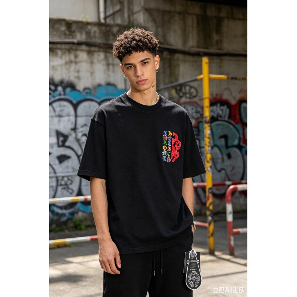 Chrome Hearts Patch Embroidery Short Sleeve 170