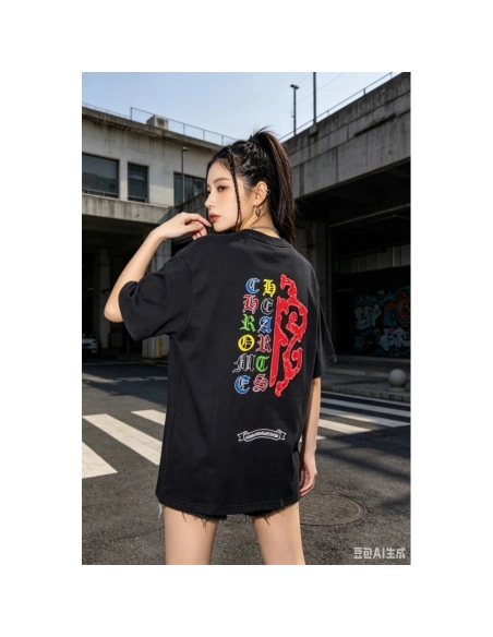 Chrome Hearts Patch Embroidery Short Sleeve 170