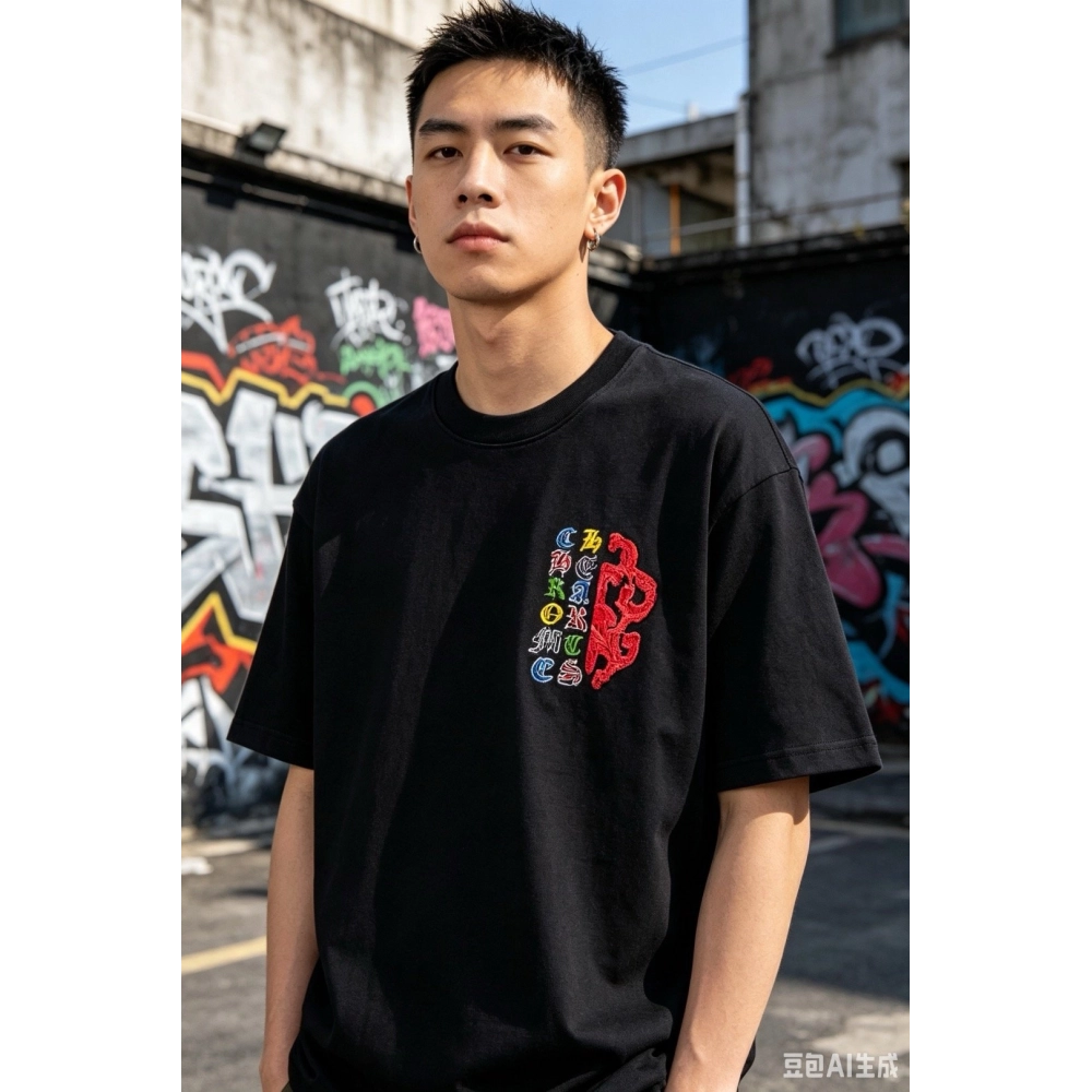 Chrome Hearts Patch Embroidery Short Sleeve 170