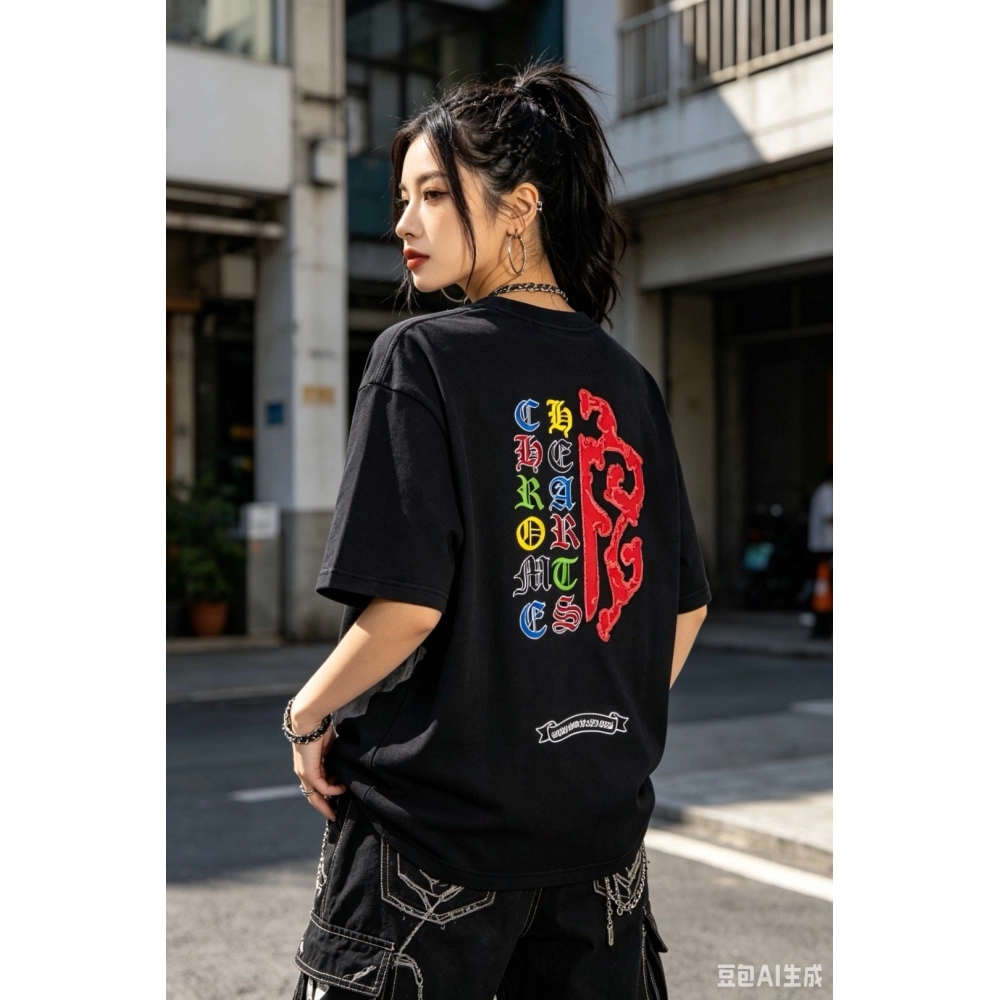 Chrome Hearts Patch Embroidery Short Sleeve 170