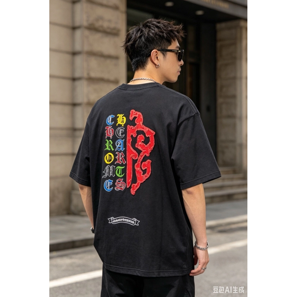 Chrome Hearts Patch Embroidery Short Sleeve 170