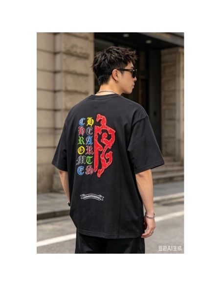 Chrome Hearts Patch Embroidery Short Sleeve 170