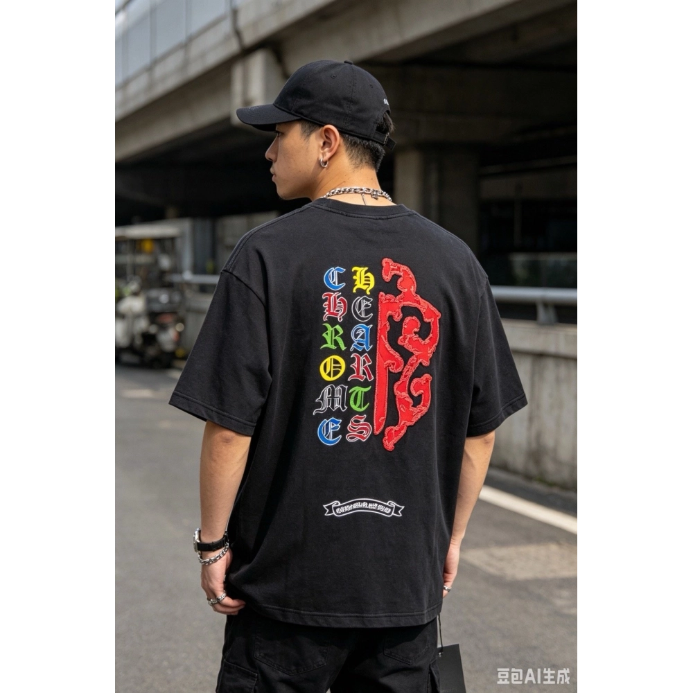 Chrome Hearts Patch Embroidery Short Sleeve 170