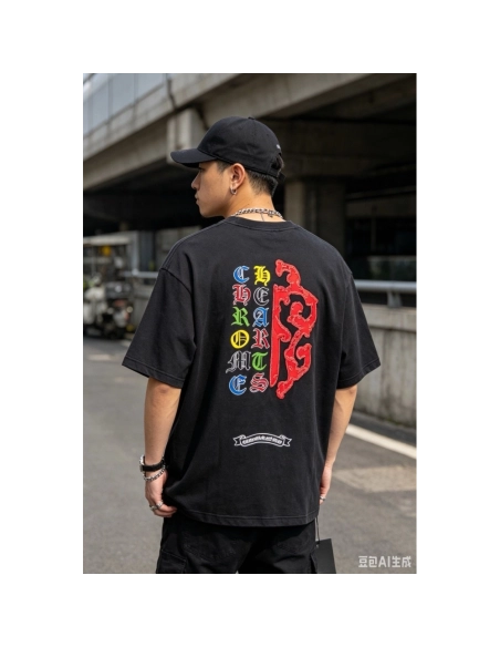 Chrome Hearts Patch Embroidery Short Sleeve 170