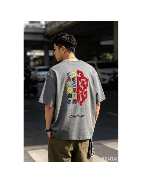 Chrome Hearts Patch Embroidery Short Sleeve 171