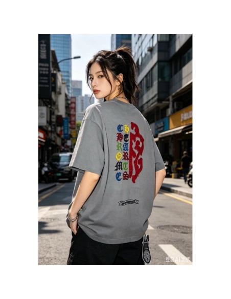 Chrome Hearts Patch Embroidery Short Sleeve 171