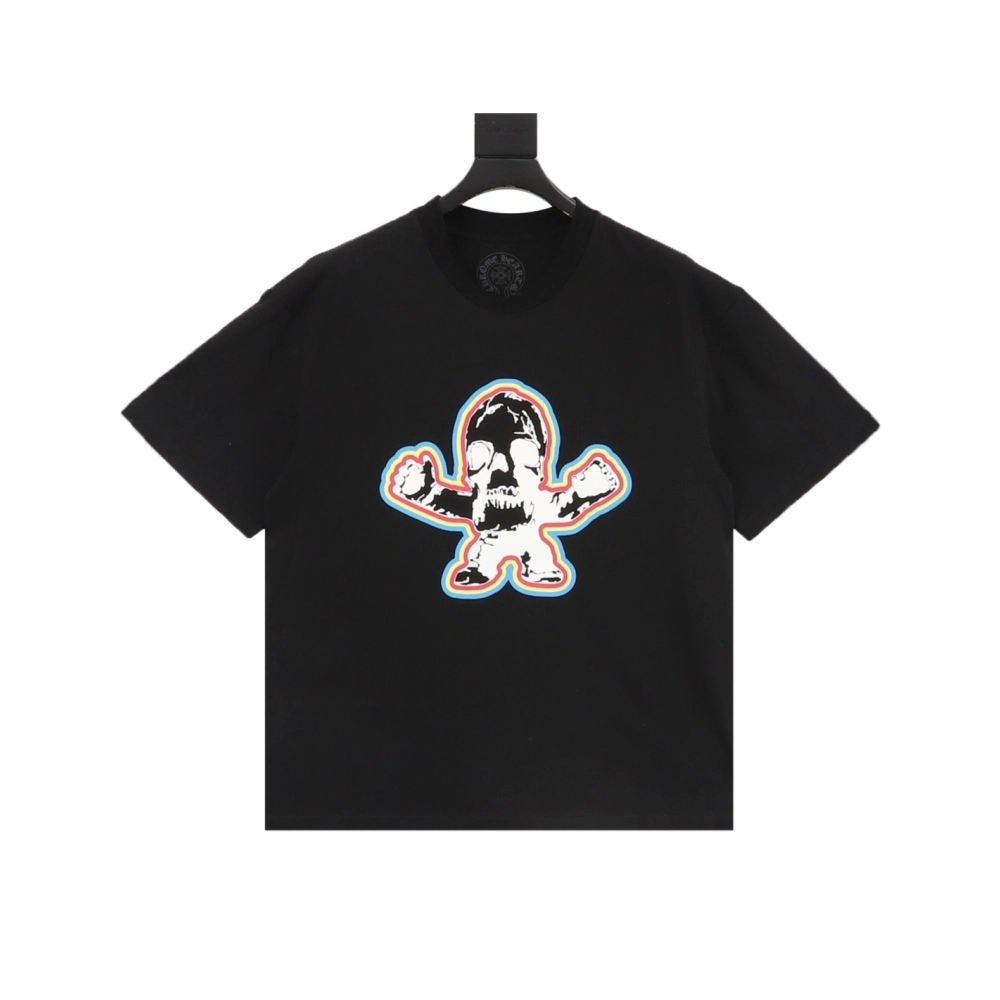 Chrome Hearts Colorful Skull Short Sleeve 172