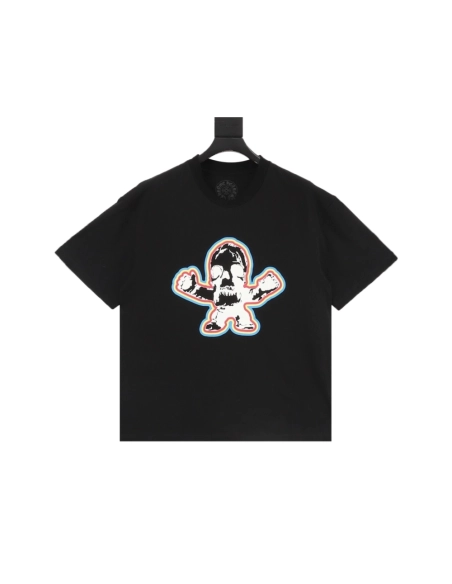 Chrome Hearts Colorful Skull Short Sleeve 172