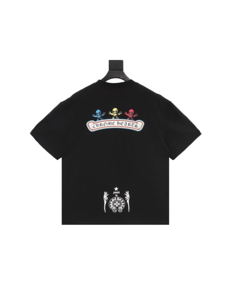 Chrome Hearts Colorful Skull Short Sleeve 172