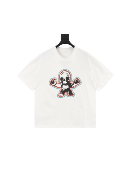 Chrome Hearts Colorful Skull Short Sleeve 173