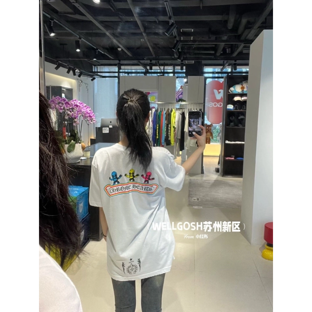 Chrome Hearts Colorful Skull Short Sleeve 173