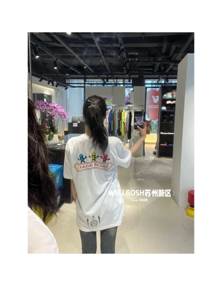 Chrome Hearts Colorful Skull Short Sleeve 173