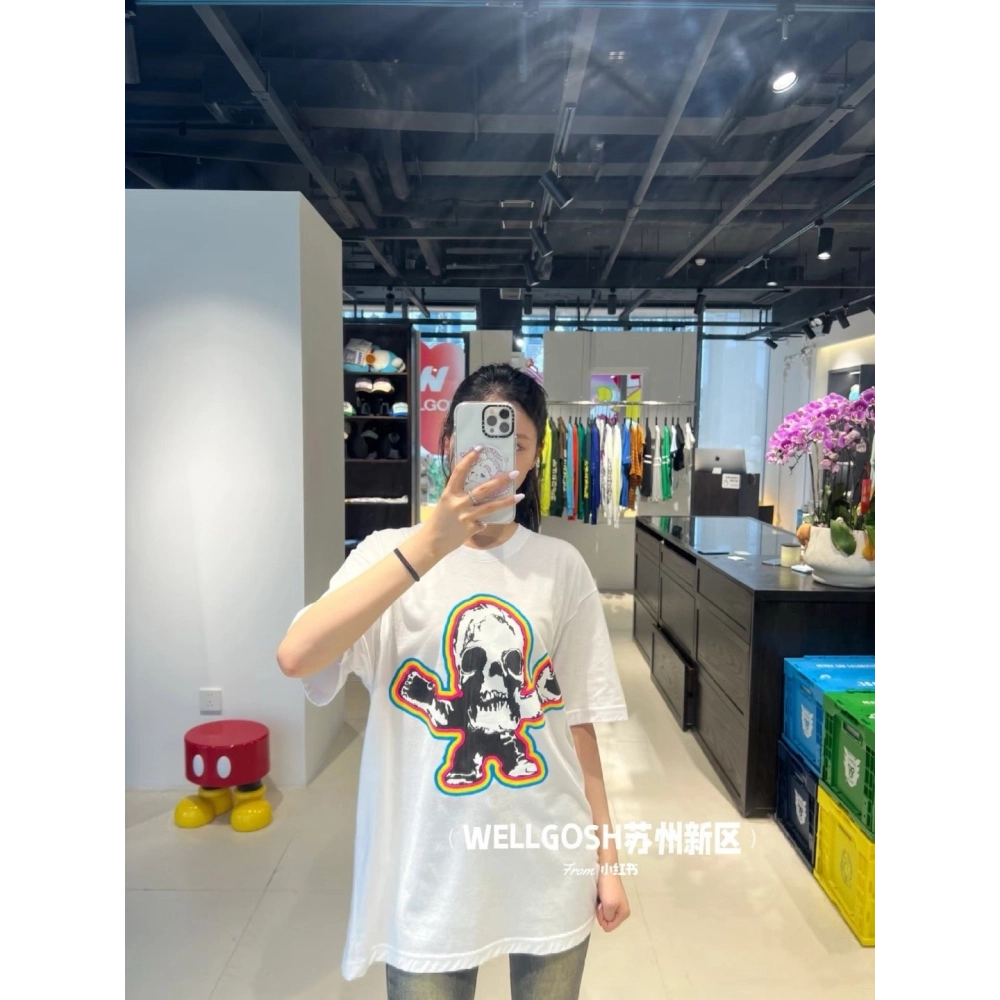 Chrome Hearts Colorful Skull Short Sleeve 173