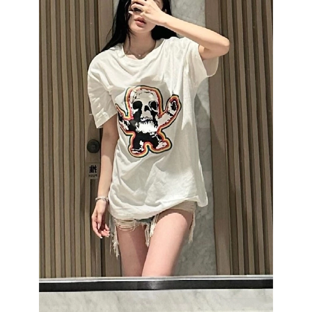 Chrome Hearts Colorful Skull Short Sleeve 173