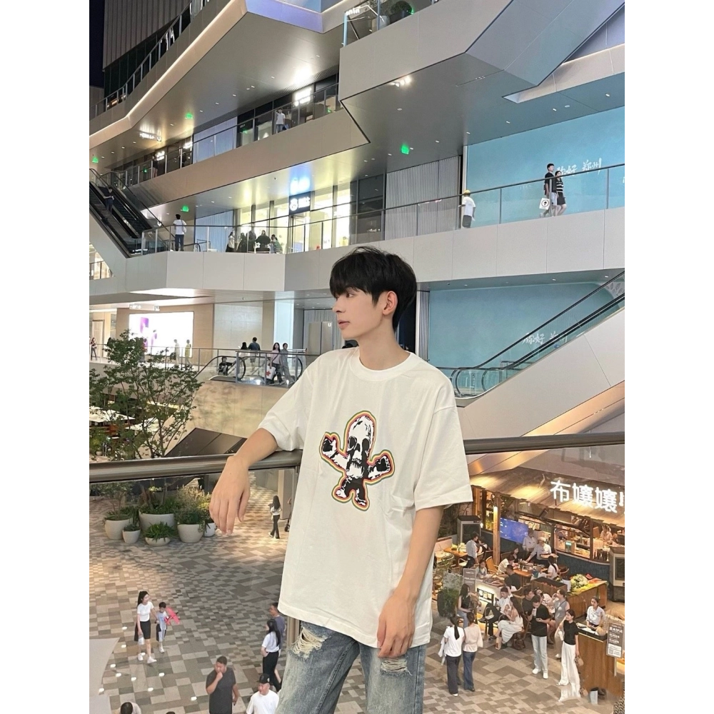 Chrome Hearts Colorful Skull Short Sleeve 173