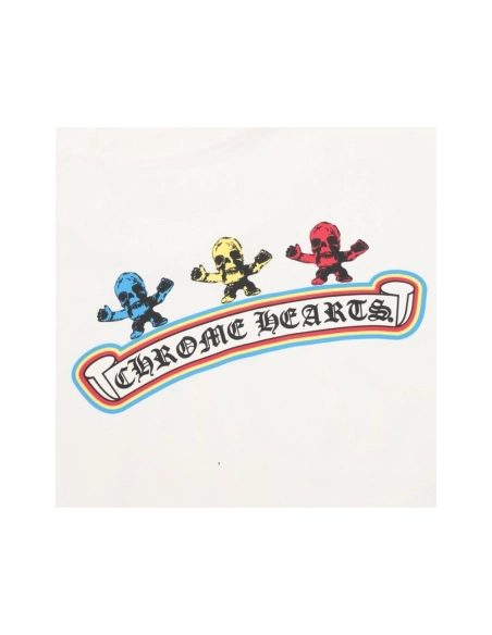 Chrome Hearts Colorful Skull Short Sleeve 173