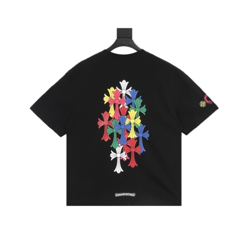 Chrome Hearts Colorful Cross Short Sleeve 174