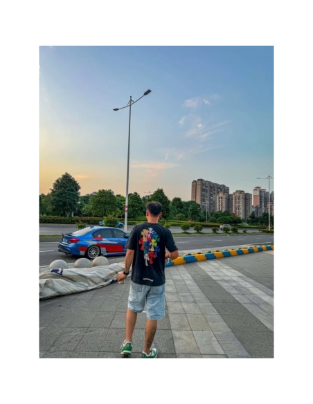 Chrome Hearts Colorful Cross Short Sleeve 174