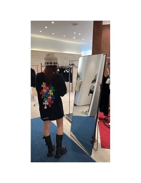 Chrome Hearts Colorful Cross Short Sleeve 174