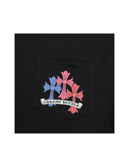 Chrome Hearts Colorful Cross Short Sleeve 174