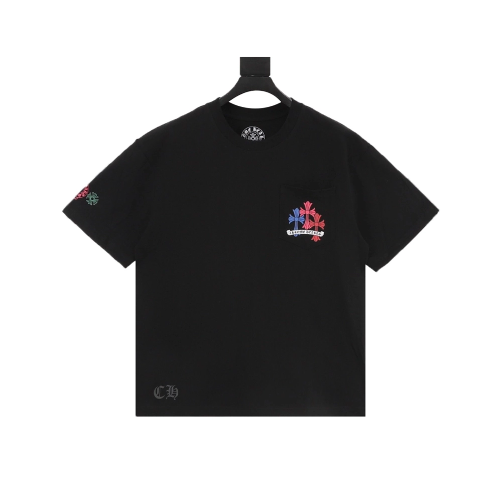 Chrome Hearts Colorful Cross Short Sleeve 174