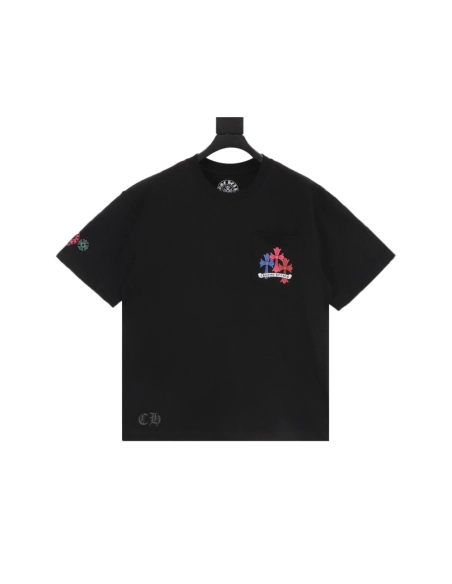 Chrome Hearts Colorful Cross Short Sleeve 174