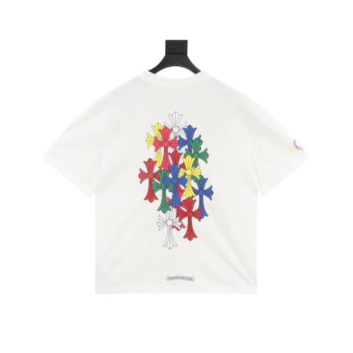 Chrome Hearts Colorful Cross Short Sleeve 175