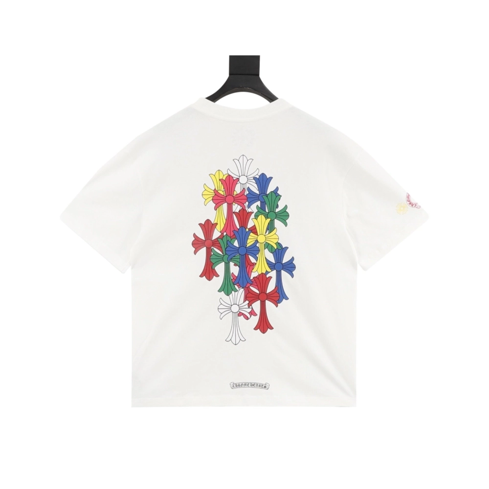 Chrome Hearts Colorful Cross Short Sleeve 175