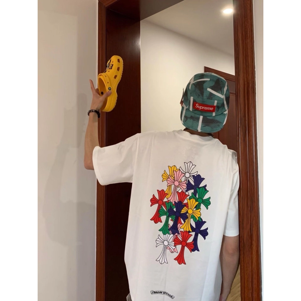 Chrome Hearts Colorful Cross Short Sleeve 175