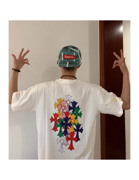 Chrome Hearts Colorful Cross Short Sleeve 175