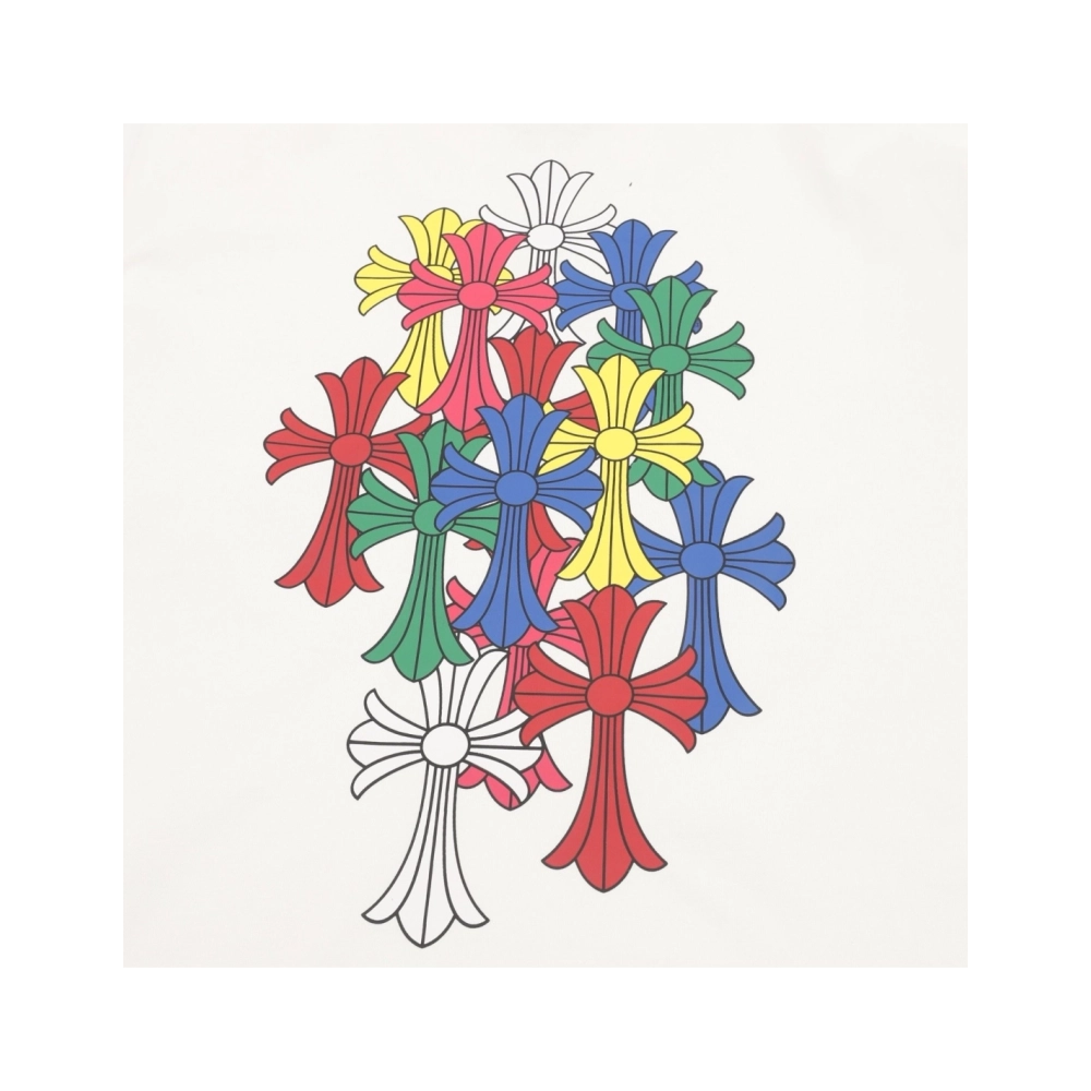 Chrome Hearts Colorful Cross Short Sleeve 175