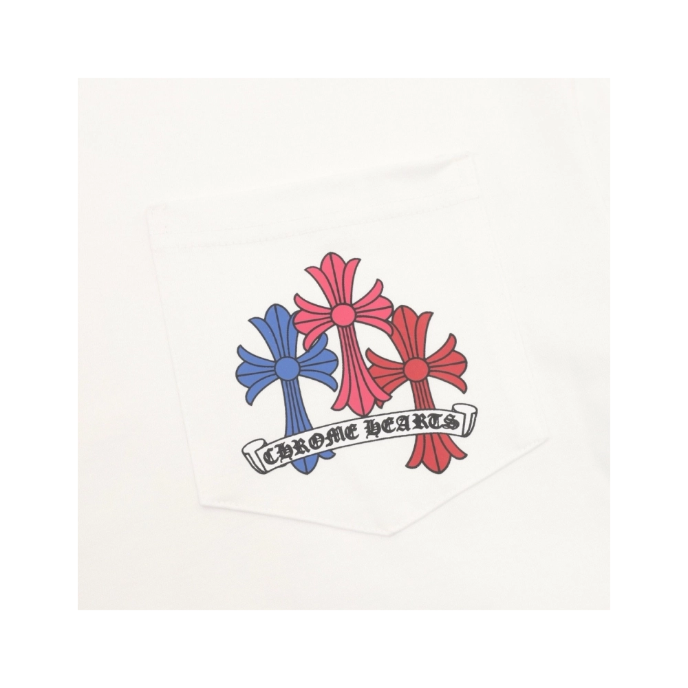 Chrome Hearts Colorful Cross Short Sleeve 175