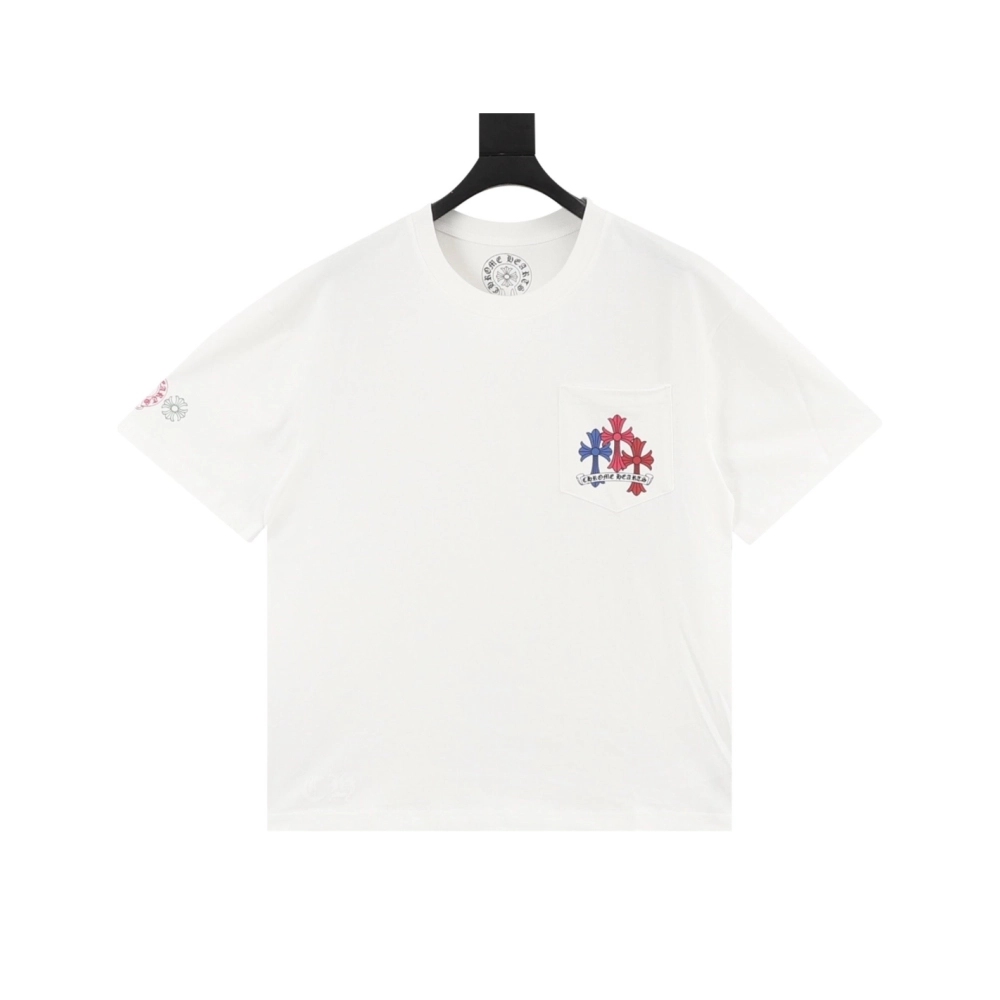 Chrome Hearts Colorful Cross Short Sleeve 175