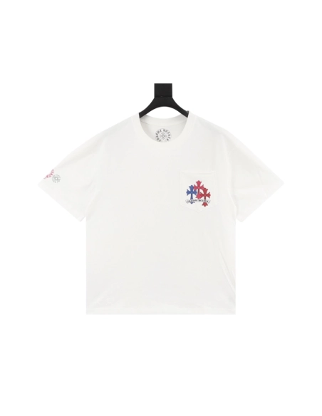 Chrome Hearts Colorful Cross Short Sleeve 175
