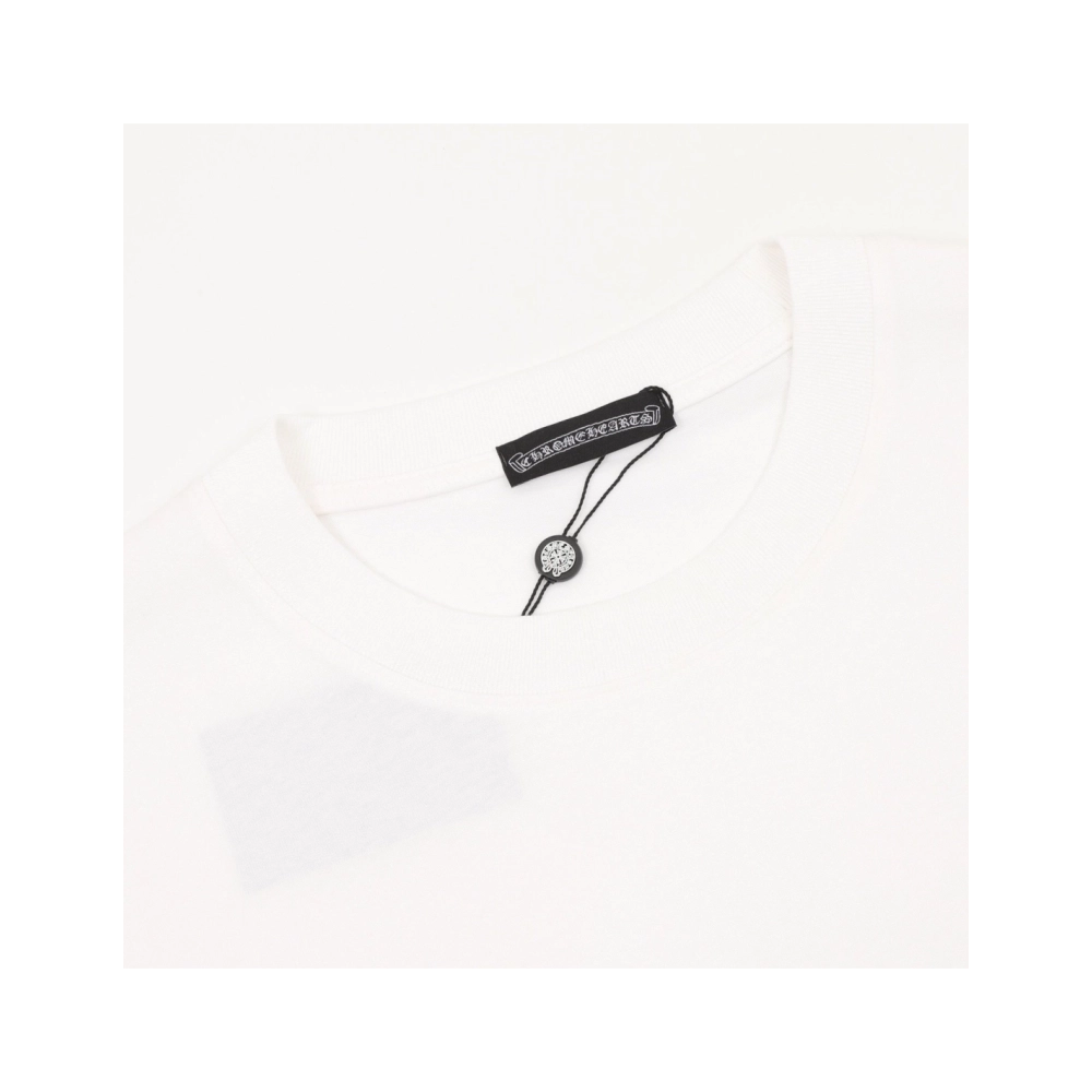 Chrome Hearts Cross Rhinestone Short Sleeve 177