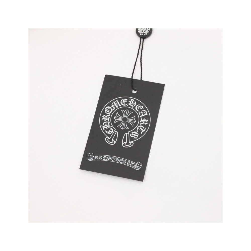 Chrome Hearts Cross Rhinestone Short Sleeve 177