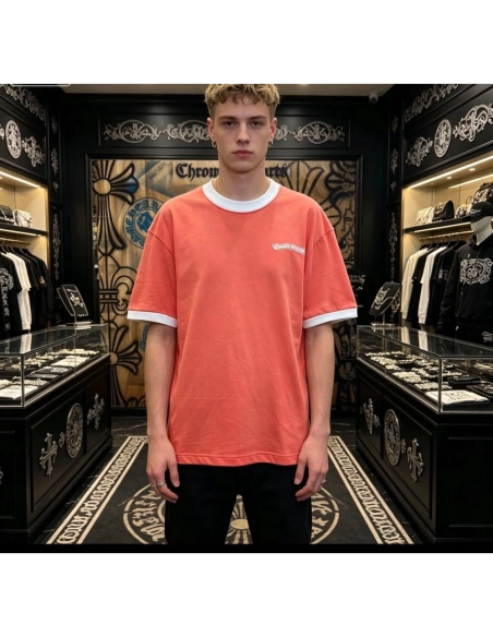 Chrome Hearts Color-Block Panel Short Sleeve 178