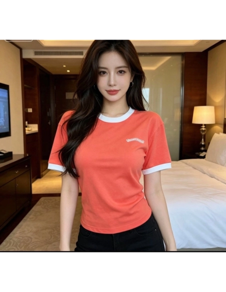 Chrome Hearts Color-Block Panel Short Sleeve 178