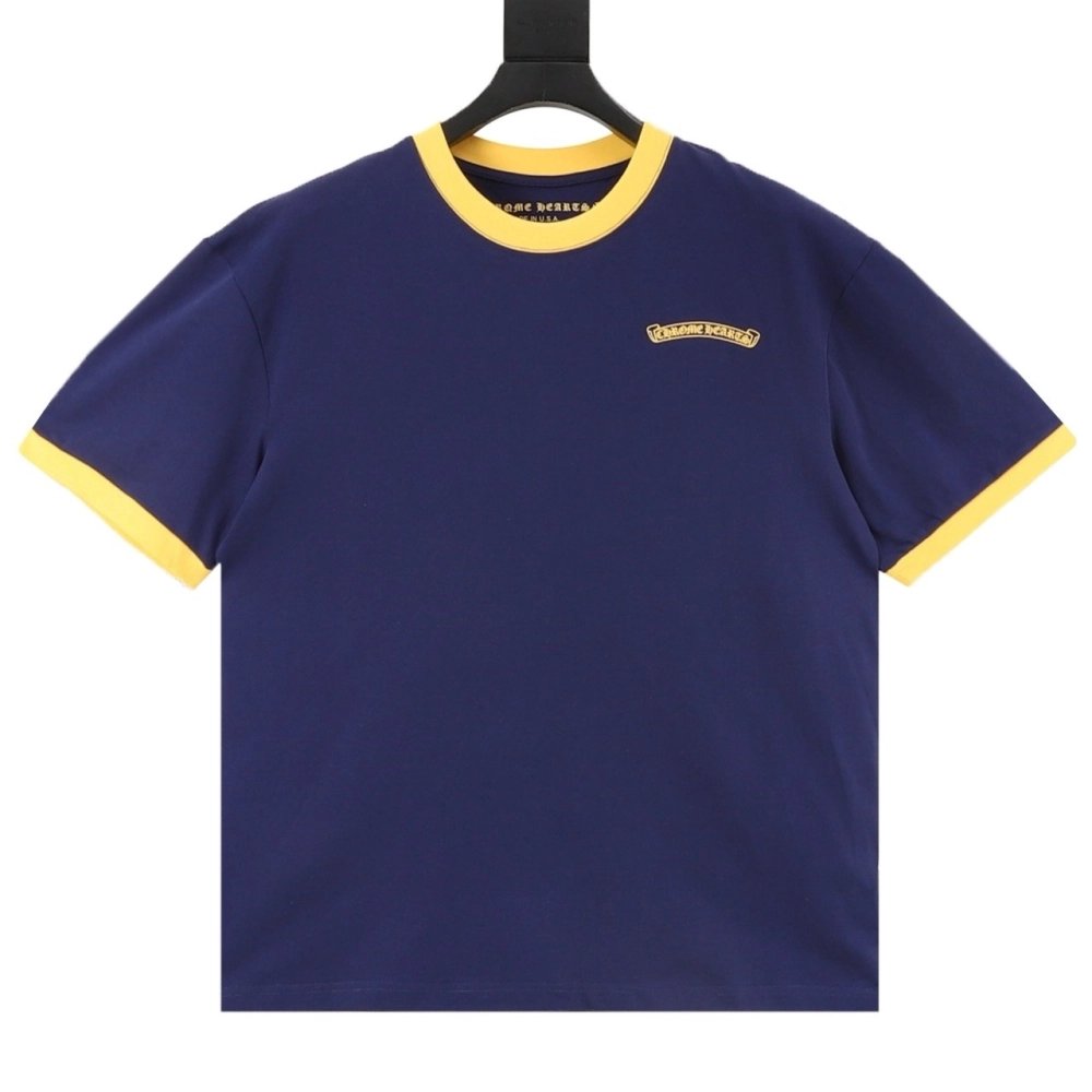 Chrome Hearts Color-Block Panel Short Sleeve 179