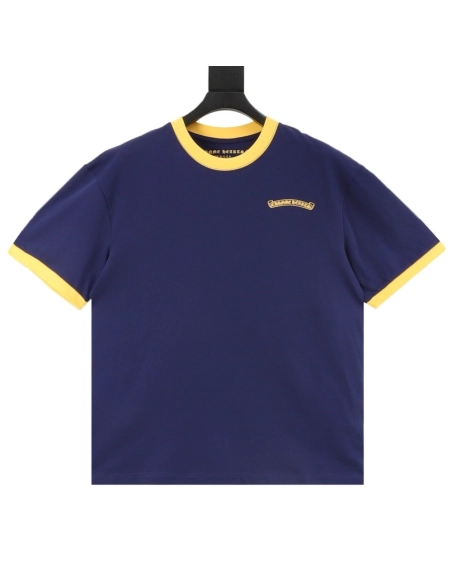Chrome Hearts Color-Block Panel Short Sleeve 179