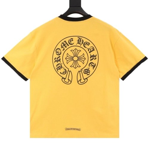 Chrome Hearts Color-Block Panel Short Sleeve 180