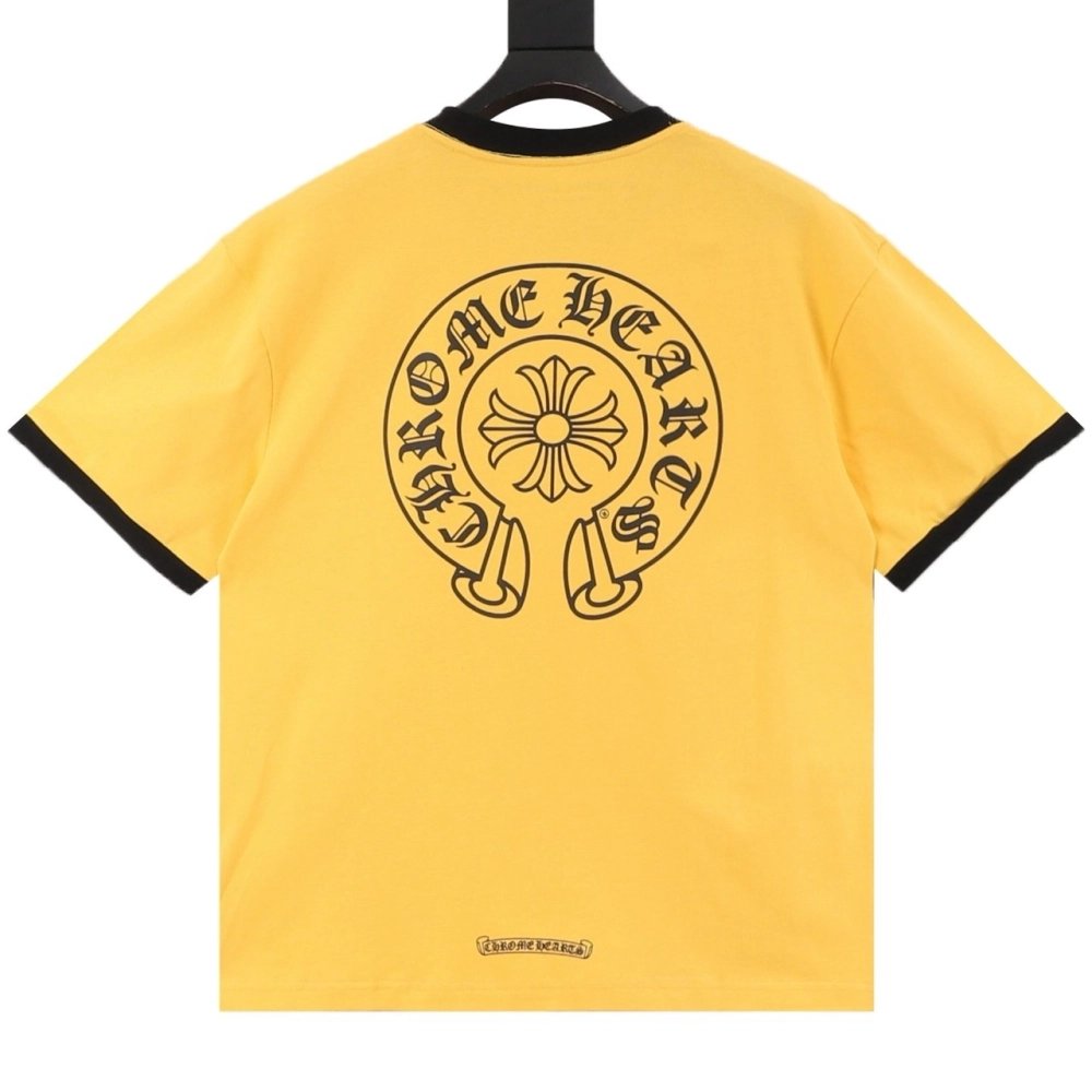Chrome Hearts Color-Block Panel Short Sleeve 180
