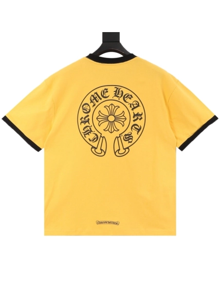 Chrome Hearts Color-Block Panel Short Sleeve 180