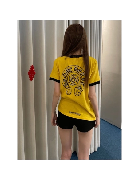 Chrome Hearts Color-Block Panel Short Sleeve 180