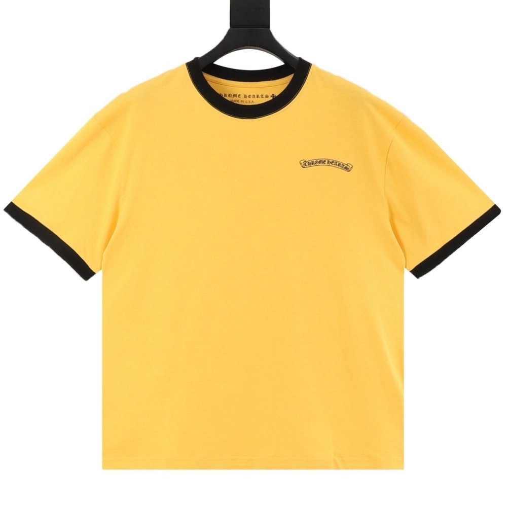 Chrome Hearts Color-Block Panel Short Sleeve 180