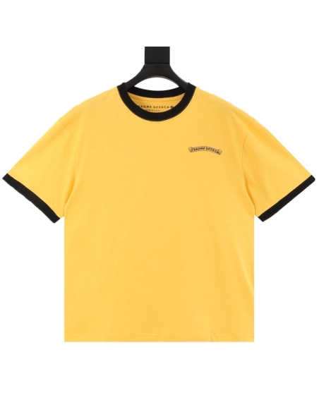 Chrome Hearts Color-Block Panel Short Sleeve 180
