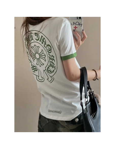 Chrome Hearts Color-Block Panel Short Sleeve 181
